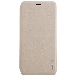 Чохол-книжка Nillkin Sparkle case Meizu M3 Gold - мініатюра 3