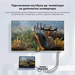 Конвертер відеосигналу HDMI-AV Dtech DT-7019A (74-00137) - мініатюра 14