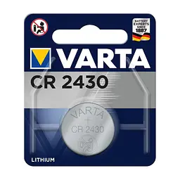 Батарейка Varta CR 2430 Lithium x 1 (06430101401)