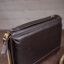 Чоловічий шкіряний клатч Vintage 22,5х12х4 см sum0012742 - мініатюра 7