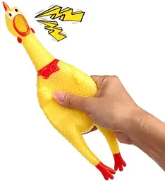 Іграшка для жування Squeeze Chicken для собак - мініатюра 4