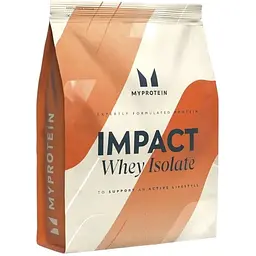 Сироватковий ізолят MyProtein Impact Whey Isolate, 2.5 кг для росту м'язів - Ваніль