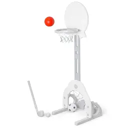 Ігровий набір Mealux Баскетбольний кошик Rocke (KD-H011 White)