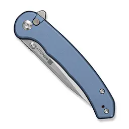 Ніж складаний туристичний Sencut Ingot (8.2 см) D2 / Aluminum синій - мініатюра 4