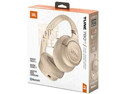 Навушники з мікрофоном JBL Tune 780NC Beige (T780NCBEG) - мініатюра 10
