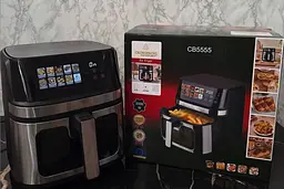 Безолійна аерофритюрниця Crownberg CB-5555, 8.5 л - мініатюра 2