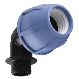 Коліно ПНД Vsplast 40x1 '' ЗР 4003 - мініатюра 2