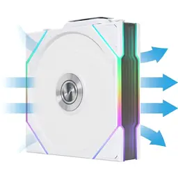 Кулер до корпусу Lian Li Uni Fan TL WIRELESS 120-3, White (G99.12TL1W3W.00) - мініатюра 9