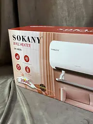 Настінний нагрівач Sokany SK-18035 2000 Вт з пультом і сушаркою Теплова завіса 2 кВт - мініатюра 6