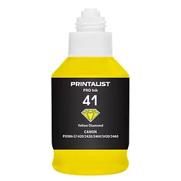 Чорнило PRINTALIST GI-41 для Canon Pixma G2420/3420 190г Yellow водорозчинне (PL41Y) - мініатюра 7