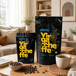 Кава в зернах NewTea Yirgacheffe, 1 кг - мініатюра 2
