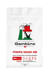 Ethiopia Sidamo 4GR GAMBINO кава мелена моносорт 0.25 кг Еспресо