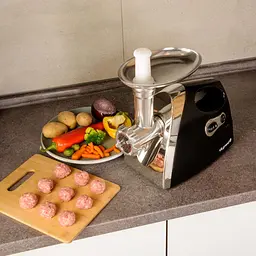 Електром'ясорубка ViLgrand V203-BRMG Black - мініатюра 5