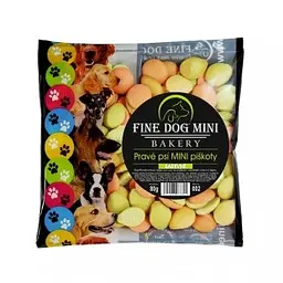 Печиво для собак Міні Колор Fine Dog 80 г - з мукою, злаками, клітковина,