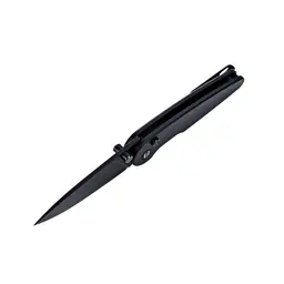 Ніж Hightron Birdidi, D2, алюміній, чорний, чорний клинок (HK06BLK) - мініатюра 4