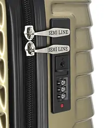 Валіза Semi Line 24" (M) Gold (T5763-2) (DAS302945) - мініатюра 5