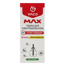 Рідина для електрофумігатора Vaco Max, 30 ночей + 10 ночей, додатково, 30 мл - мініатюра 3