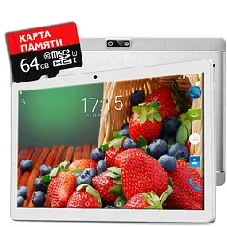 Планшет телефон Hoozo X1001 Lite Full HD 32Gb LTE Silver + Карта пам'яті 64GB - мініатюра 2
