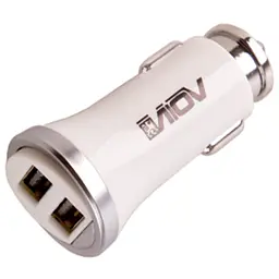 Автомобільний зарядний пристрій Voin 2USB 12/24V - 5V 2.4A (C-2411W)