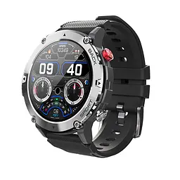 Розумний годинник Modfit Sniper Black-Silver 36 мм.
