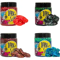 Слайм Strateg Dark slime з кульками в асортименті (71831) - мініатюра 2