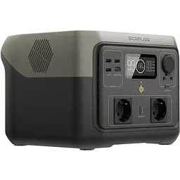 Зарядна станція EcoFlow River 2 Max 512 Вт/год чорно-сіра - мініатюра 2