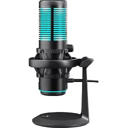 Ігровий стрім мікрофон Defender Pulsar GMC USB, RGB, 2.0 м - мініатюра 2