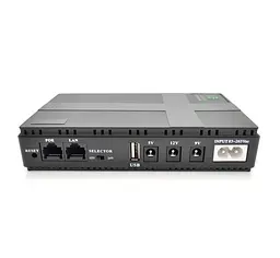 UPS ДБЖ для роутера/комутатора/PON/POE, 5/9/12V, 2A, Voltronic 10400mAh 36Вт - мініатюра 2