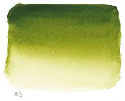 Акварельна фарба Sennelier, полукювета, S1, Оливково-зелений (Olive Green) - мініатюра 2