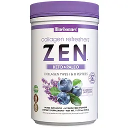 Колаген Спокій і гармонія Bluebonnet Nutrition Collagen Refreshers Zen Type I & III смак чорниця-лаванда 320 г