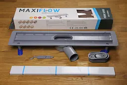 Душовий канал з горизонтальним фланцем Maxiflow Prime Scala 360, решітка Під плитку, 50 см 4026.0Y050K.050.1 - мініатюра 3
