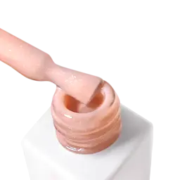 Рідкий гель для укріплення та моделювання Joia vegan PolyLiquid gel Apricot Gleam 8 мл - мініатюра 3