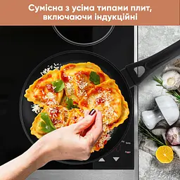 Набір сковорідок Krauff Hamburg та сковорідка для млинців + кухонна дошка та щипці - мініатюра 7