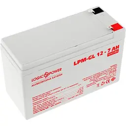 Батарея до ДБЖ LogicPower LPM-GL 12В 7Ач (6560) - мініатюра 1