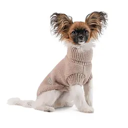 Светр Pet Fashion Sam для собак, L бежевий - мініатюра 3