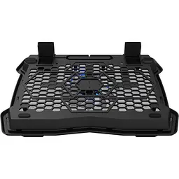 Підставка для ноутбука Canyon 15.6" NS02 1Fan 2USB LED Black (CNE-HNS02) - мініатюра 3