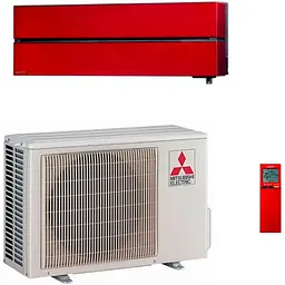 Спліт-система Mitsubishi Electric Premium Zubadan MSZ-LN25VGR-E1/MUZ-LN25VGHZ-ER1 Red Wine [129735] - мініатюра 1