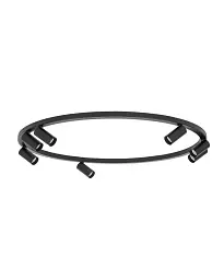 Люстра Nowodvorski 11944 Fourty Round GU10 R35 7x10W IP20 чорна - мініатюра 5