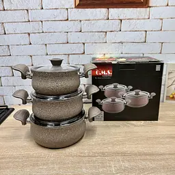 Набір посуду O.M.S. Collection 3027 Brown - мініатюра 9