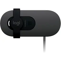 Веб-камера Logitech BRIO 100 Graphite (960-001585) [96682] - мініатюра 4
