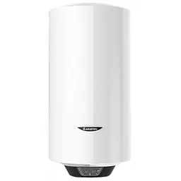 Водонагрівач Ariston PRO1 ECO 50 V SLIM 1.8K PL EU 50 л, 1.8 кВт, "мокрий" ТЕН, вертикальний, циліндричний, білий (3626460)