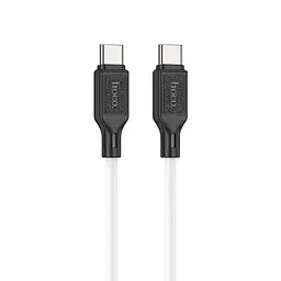 Кабель PD Hoco X90 Cool silicone charging data cable PD-to-Type-C 3A/PD60W/1 м. білий