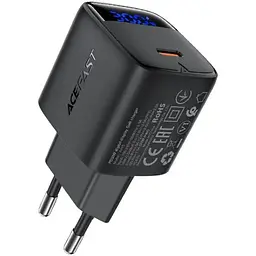 МЗП Acefast A115 PD30W GaN (1USB-C) Black