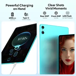 Планшет Teclast P33 KIT 10.1” HD+/3GB/64GB/A333/6000mAh/WIFI/5+2Mp/Metal/Blue - мініатюра 9
