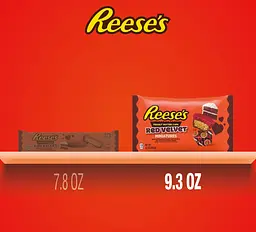Шоколадні цукерки Reese's Miniatures Red Velvet Cups Valentine's з арахісовою пастою 263г - мініатюра 7