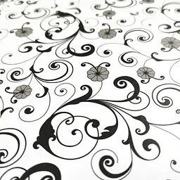 Самоклеюча плівка Sticker Wall SW-00001262 Візерунок квіти 0,45х10м