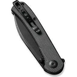 Ніж складний Sencut Scepter SA03G чорний - чорне лезо Micarta - мініатюра 6