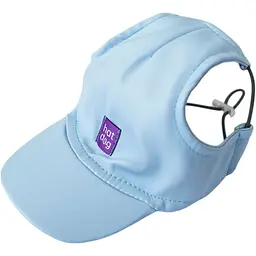 Кепка Hat-Dog 5/XL екошкіра блакитна з регульованою затяжкою 380