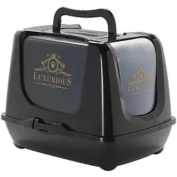 Moderna Trendy Cat Luxurious Pets 57.3 х44 4х43 8 см закритий туалет для кішок з вугільним фільтром і совком