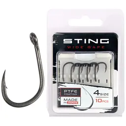 Гачок Brain Sting Classic Wide Gape #6 (10 шт/уп)
